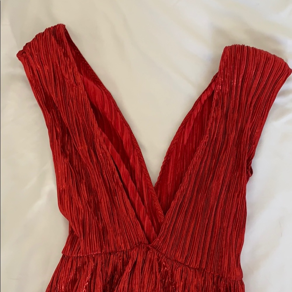 MINI RED DRESS - Picture 2 of 2